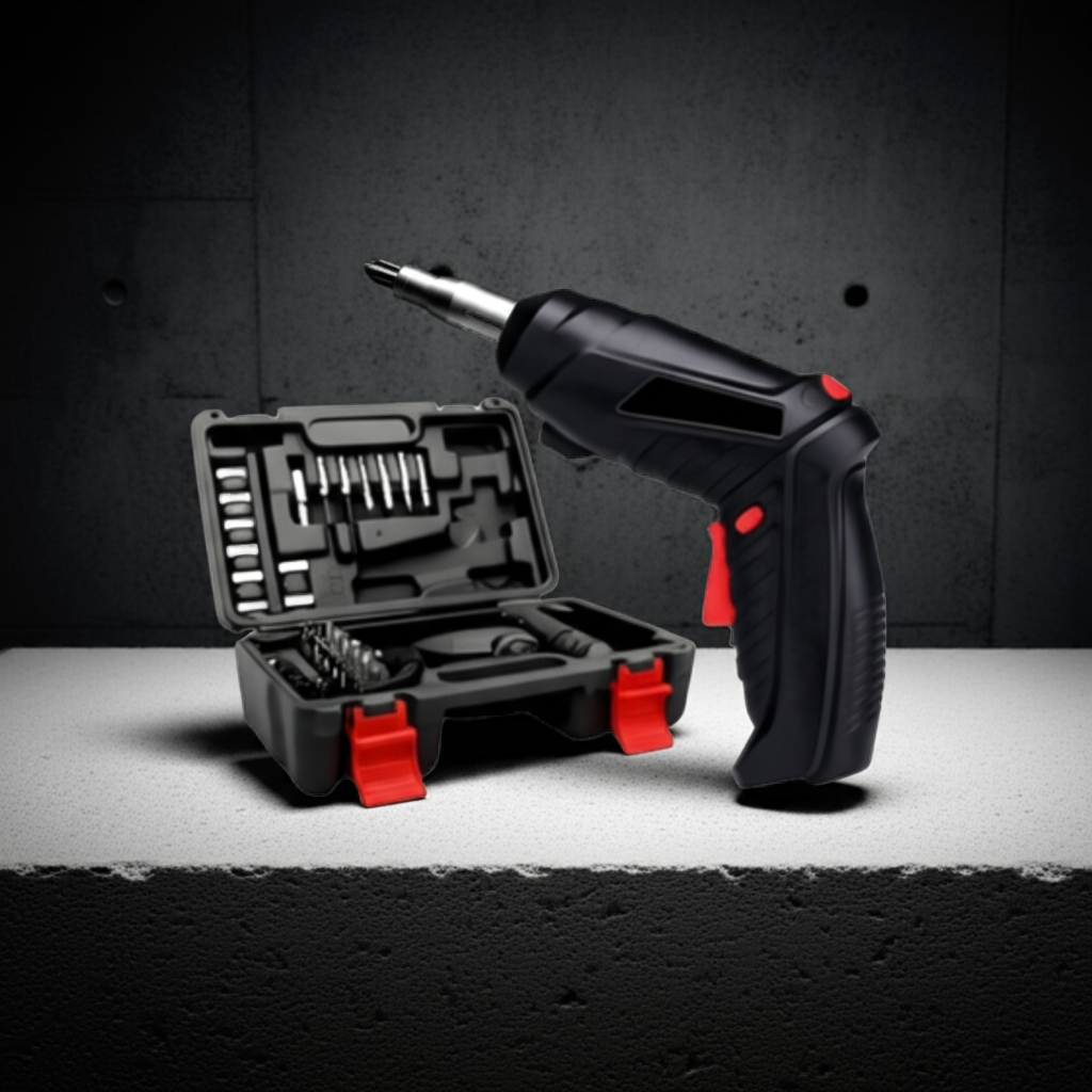 Electric Screwdriver Kit – Rechargeable Power Drill Set with 47 Precision Bits for DIY & Repairs Vallinex Ventures