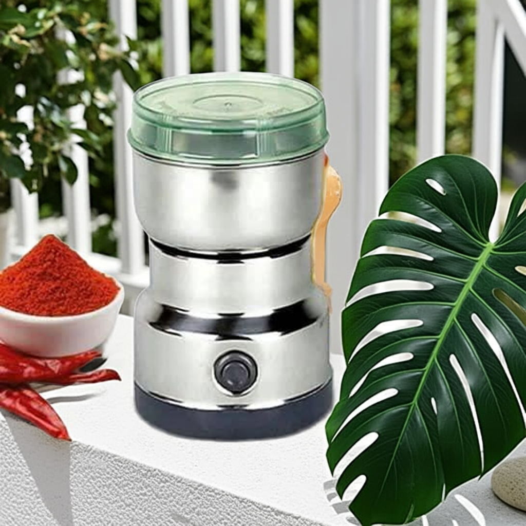 Electric Food Grinder – Portable Smash Machine for Coffee Beans, Spices & Grains Vallinex Ventures