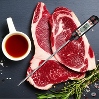 Digital Meat Thermometer – Stainless Steel Probe for Cooking, BBQ, Oven, Grill & Kitchen Use Vallinex Ventures