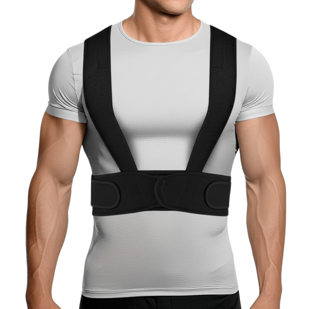 Adjustable Back Posture Corrector – Orthopedic Spine & Shoulder Brace for Men & Women Vallinex Ventures