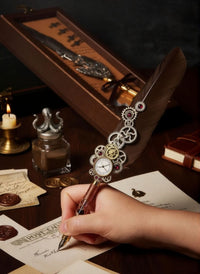 Vintage Quill Feather Pen and Ink Set – Calligraphy Writing Kit for Gifts & Decoration Vallinex Ventures