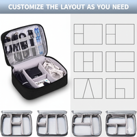 Cable Organizer Bag – Portable Travel Gadget Storage Case for Wires & Accessories Vallinex Ventures