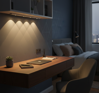 LED PIR Motion Sensor Cabinet Light – USB Rechargeable, Wireless & Energy Saving Vallinex Ventures