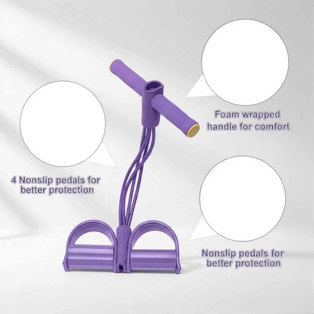 Yoga Resistance Band Puller – Fitness Equipment for Full Body Workout & Strength Training Vallinex Ventures