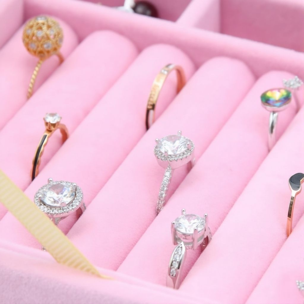 Jewelry Organizer Box – Premium 9-Grid Storage Case for Rings, Earrings & Accessories Vallinex Ventures