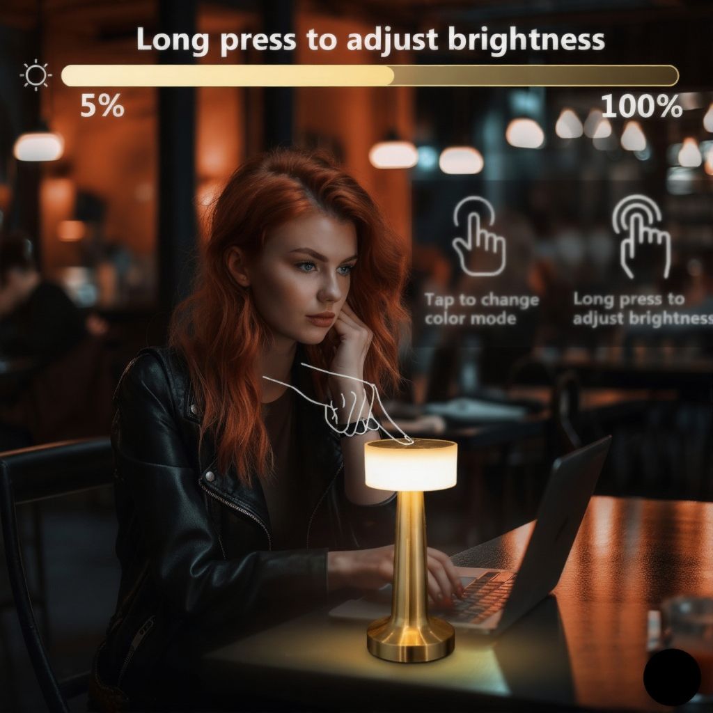 LED Desk Lamp – Adjustable Brightness Eye-Care Light for Study, Office & Home Use Vallinex Ventures