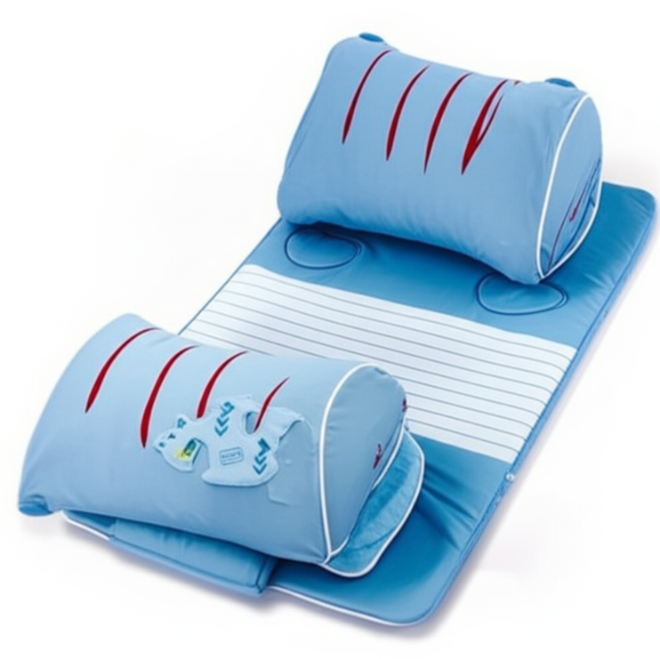 Baby Head Shaping Pillow – Ergonomic Support Cushion for Flat Head Prevention in Infants Vallinex Ventures