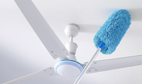 Ceiling Fan Cleaning Duster – Telescopic Washable Reusable Dust Cleaner for Home & Office Vallinex Ventures
