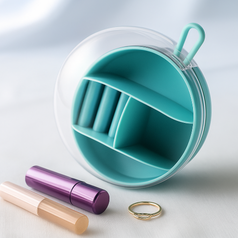 Portable Jewelry Box – Small Travel Organizer Case for Rings, Earrings & Necklaces Vallinex Ventures