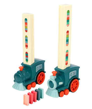 Electric Domino Train Set – Automatic BPA-Free Toy with Sounds for Kids Fun & Creativity Vallinex Ventures