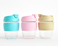 Glass Tumbler with Straw – Reusable Leakproof Drinking Cup for Coffee, Juice & Smoothies Vallinex Ventures