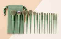 Makeup Brush Set (13 Pcs) – Professional Ultra-Soft Brushes with Travel Pouch Case Vallinex Ventures