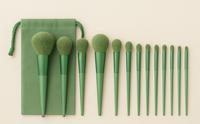Makeup Brush Set (13 Pcs) – Professional Ultra-Soft Brushes with Travel Pouch Case Vallinex Ventures