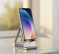 Adjustable Mobile Phone Stand – 360° Rotating Desk Holder with Height & Angle Adjustment Vallinex Ventures