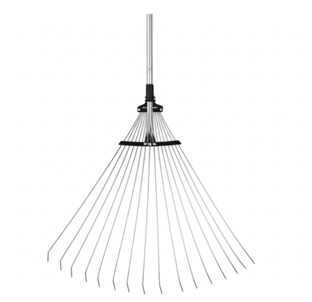 Garden Leaf Collector Rake – Heavy Duty Grabber Tool for Outdoor Lawn & Yard Cleaning Vallinex Ventures