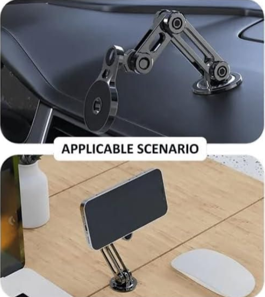 Universal PRO Phone Holder – 360° Flexible Adjustable Mobile Stand for Desk, Bed & Car Vallinex Ventures