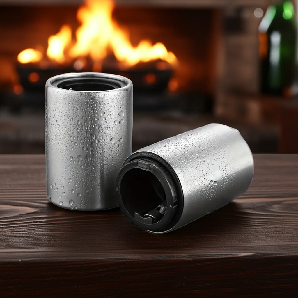Beer Bottle Opener – Stainless Steel Automatic Push & Pull Tool for Parties & Home Bar Use Vallinex Ventures
