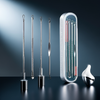 Blackhead Remover Tool Set – Stainless Steel Acne Extractor Kit for Pimple Removal (4 Pcs)