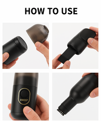 Mini Table Vacuum Cleaner – USB Rechargeable Dust & Crumb Cleaner for Desk & Home Use Vallinex Ventures