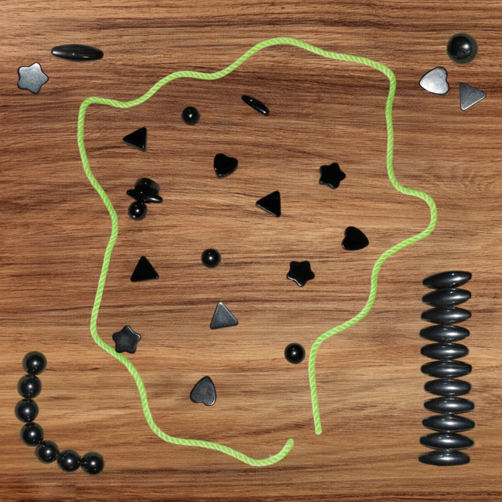 Cluster Magnet Game – Magnetic Puzzle Fidget Toy for Stress Relief & Brain Training Vallinex Ventures